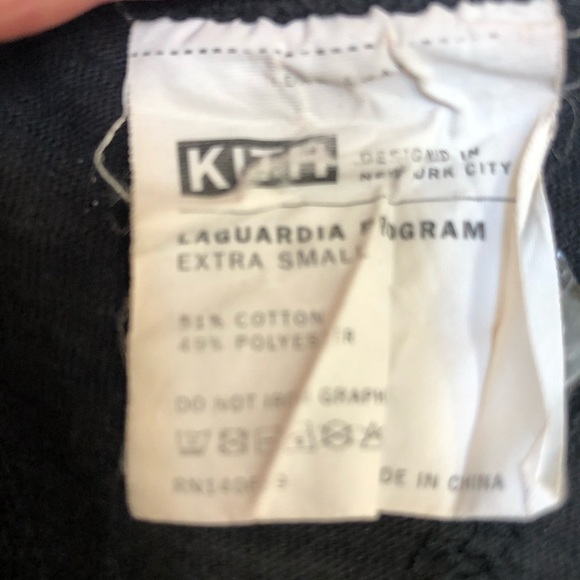 Kith long sleeve black T Shirt - Picture 4 of 5